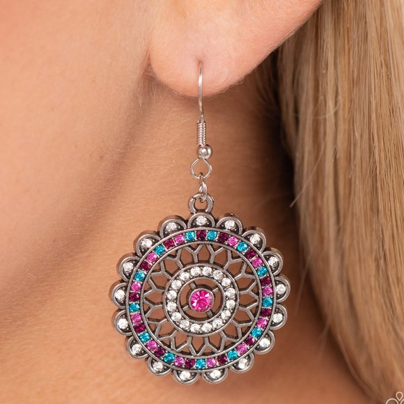 paparazzi Jewelry - Twinkly Translation - Multi Earrings